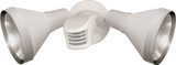 Two Light Outdoor Flood Light and Adjust Swivel and Motion Sensor by Nuvo - SF76-53