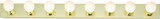 8 Light Vanity Strip Light by Nuvo - SF77-19