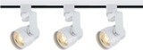 36W 3 LED Round Track Light with Angle Arm 2.5 Inches by 3 In High by Nuvo - TK43