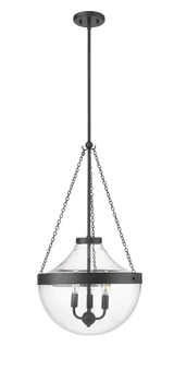 Clarra 3 Light Pendant 29.4 Inch Tall and 15.7 Inch Wide by Millennium - 20103