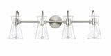 Camellia 4 Light Bath Vanity 9.5 Inch Tall X 30.75 Inch Wide by Millennium - 21004