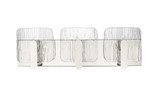 Rimini 3 Light Bath Vanity 7 Inch Tall and 24 Inch Wide by Millennium - 26003