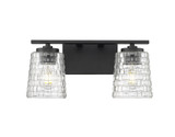 Saben 2 Light Bath Vanity 7.5 Inch Tall and 15 Inch Wide by Millennium - 22102