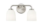 Norah 2 Light Bath Vanity 8.8 Inch Tall and 15 Inch Wide by Millennium - 22302