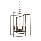 Nellis 4 Light Pendant 24.5 Inch Tall and 20 Inch Wide by Millennium - 3231