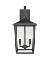 Fetterton 2 Light Outdoor Wall Sconce 18 Inch and 9 Inch Wide by Millennium - 2972