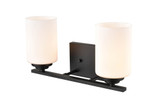 Durham 2 Light Bath Vanity 7.88 Inch Tall and 14.25 Inch Wide by Millennium - 3182