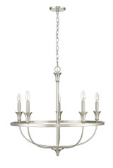 Emery 5 Light Chandelier 28 Inch Tall and 29.1 Inch Wide by Millennium - 28005