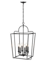6 Light Large Pendant 30 Inch Tall by Millennium - 3238