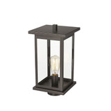 Bowton 1 Light Outdoor Post Mount 15.63 Inch X 8.5 Inch Wide by Millennium - 4124