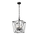 Tracy 4 Light Pendant 16.3 Inch Tall and 12 Inch Wide by Millennium - 4001