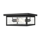 Evanton 2 Light Outdoor Flush Mount 5.25 Inch X 12 Inch Wide by Millennium - 4122