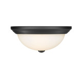 Kipson 2 Light Flush Mount 5.62 Inch Tall and 13 Inch Wide by Millennium - 4903