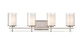 Huderson 4 Light Bath Vanity 8.75 Inch Tall and 31 Inch Wide by Millennium - 5504