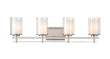Huderson 4 Light Bath Vanity 8.75 Inch Tall and 31 Inch Wide by Millennium - 5504