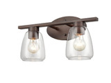 2 Light Vanity Light 9.5 Inch Tall by Millennium - 9362