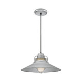 R Series 1 Light Cord Hung Railroad Pendant 18 Inch Wide by Millennium - RRRC18