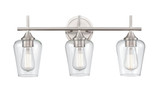 Ashford 3 Light Bath Vanity 10.25 Inch Tall and 22 Inch Wide by Millennium - 9703