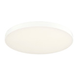 20W LED 11 Inch Wide Round Trimless Flush Mount by Jesco - CM404RA-11R-3090-WH