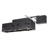 Four Light 7.25 Inch Double Gimbal Linear Recessed 120V Fixture by Jesco  - MGRP20B
