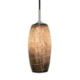 1 Light Mini Line Voltage Pendant with Canopy 10 Inch Tall by Jesco - PD40A