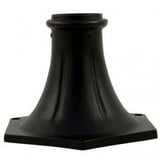 Three Inch Round Pole Surface Mounted Base by Dabmar - BS300