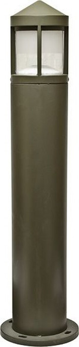 LED Fiber G Half Frost Bollard by Dabmar - D120-A