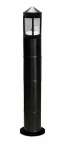 Two Light Area Bollard by Dabmar D124 - D124