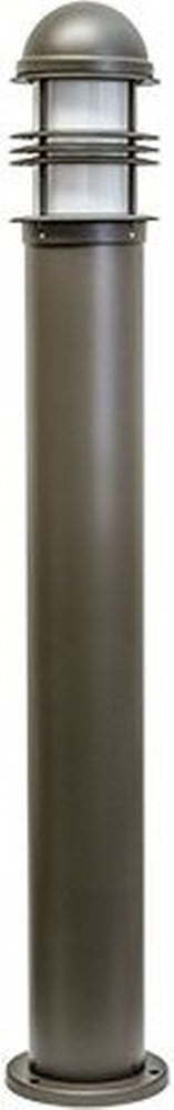 12W LED Cast Aluminum Open Cage Bollard by Dabmar - D3200-A