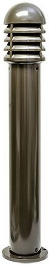 12W LED Cast Aluminum Shuttered Bollard by Dabmar - D3400-A