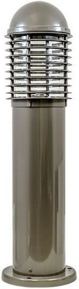 12W LED Cast Aluminum Caged Mini Bollard by Dabmar - D3390-A