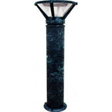 One Light MT 50W HPS Cast Aluminum Bollard by Dabmar - D484