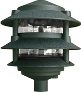 6 Inch 6W Filament LED 3-Tier Pagoda Light with 0.5 Inch Base by Dabmar - D5000-LED6