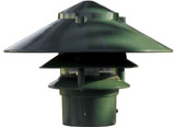 10 Inch 4W 72 LED 3-Tier Pagoda Light with 3 Inch Base by Dabmar - D5310