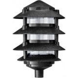 1 Light 4-Tier Pagoda Light with 6 Inch Top by Dabmar - D5100