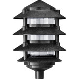6 Inch 6W Filament LED 4-Tier Pagoda Light with 3 Inch Base by Dabmar - D5405-LED6