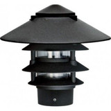 1 Light 4-Tier Pagoda Light with 10 Inch Top by Dabmar - D5400
