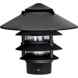 1 Light 4-Tier Pagoda Light with 10 Inch Top by Dabmar - D5400