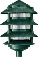 6 Inch 12W 100 LED 4-Tier Pagoda Light with 3 Inch Base by Dabmar - D5409