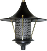 11 Inch 6W Filament LED Flair Top Pagoda Light by Dabmar - D8000-LED