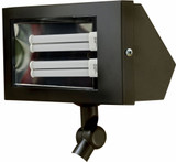 9 Inch 10W 2 LED Flood Light by Dabmar - DF-LED5650