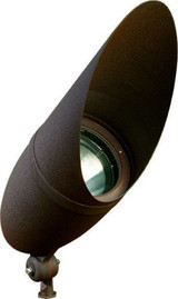 20 Inch 18W 1 LED Flood Directional Spot Light with Hood by Dabmar - DPR41-HOOD-LED18F