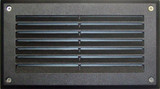 8.8 Inch 5W 1 LED Louvered Down Step Light by Dabmar - DSL1000-LED5