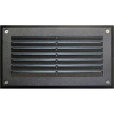 8.8 Inch 7W 1 LED Louvered Down Step Light by Dabmar - DSL1000-LED7