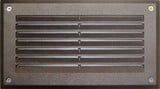 8.8 Inch 7W 1 LED Louvered Down Step Light by Dabmar - DSL1000-LED7