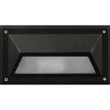 Outdoor Hooded Down Step Light by Dabmar DSL1029