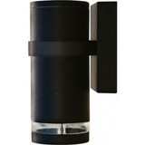 13W 1 Light Outdoor Wall Mount with Ring 10 Inch Tall by Dabmar - DW3551