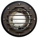 10.5 Inch 12W 1 LED Medium In-Ground Well Light with Grill by Dabmar - DW4701-LED12-RGBW