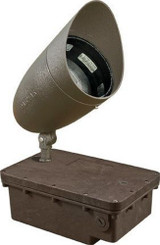 16 Inch One Light Spot Light With Hood by Dabmar - FG-DPR