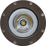 8.1 Inch 18W 1 LED In-Ground Spot Well Light without Grill by Dabmar - FG4450-LED18-S